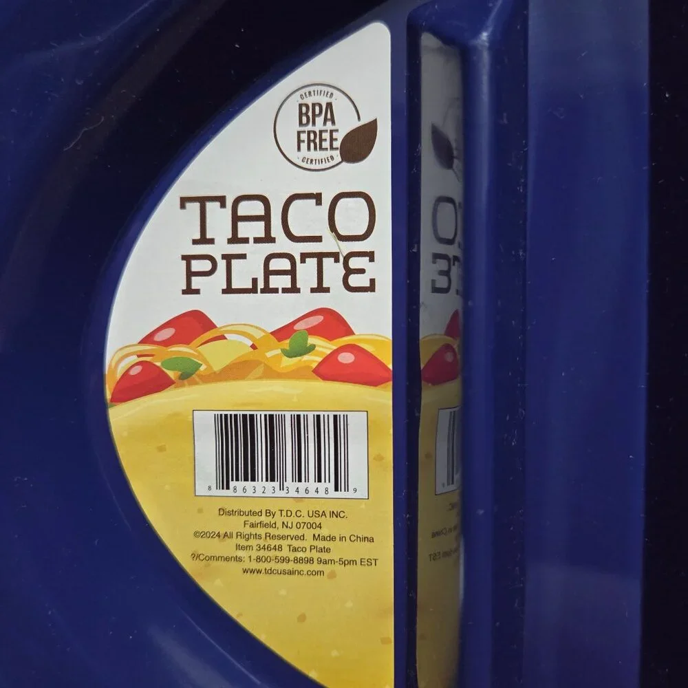 TDC Taco Plate Set